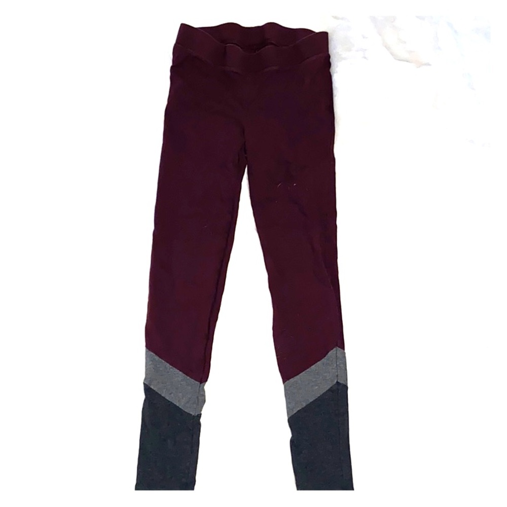 Aerie purple and gray leggings